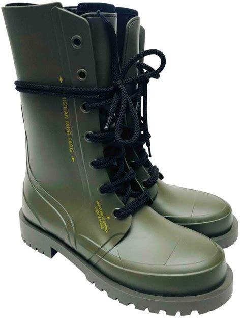 dior rubber boots men